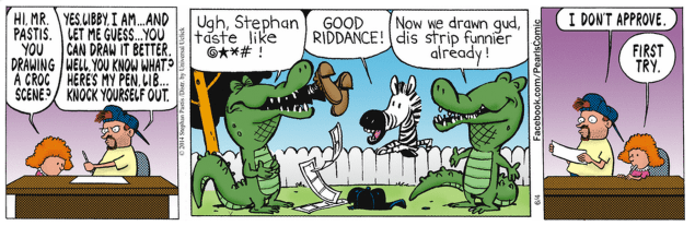 Pearls Before Swine; Stephan Pastis; June 4, 2014.